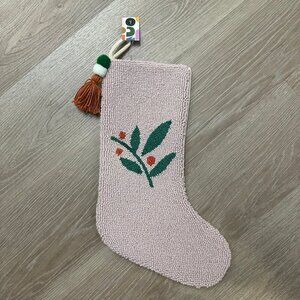 Ampersand Design Studio NWT Hook Christmas Stocking